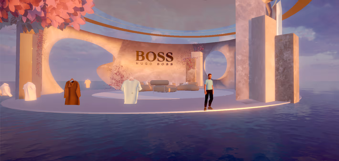 HUGO BOSS Ankleide in Spatial