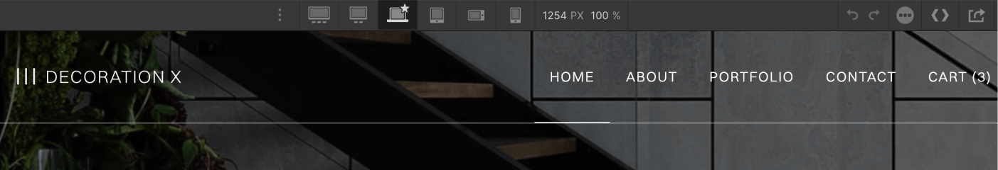 Responsive Design - Decoration X Webflow Template