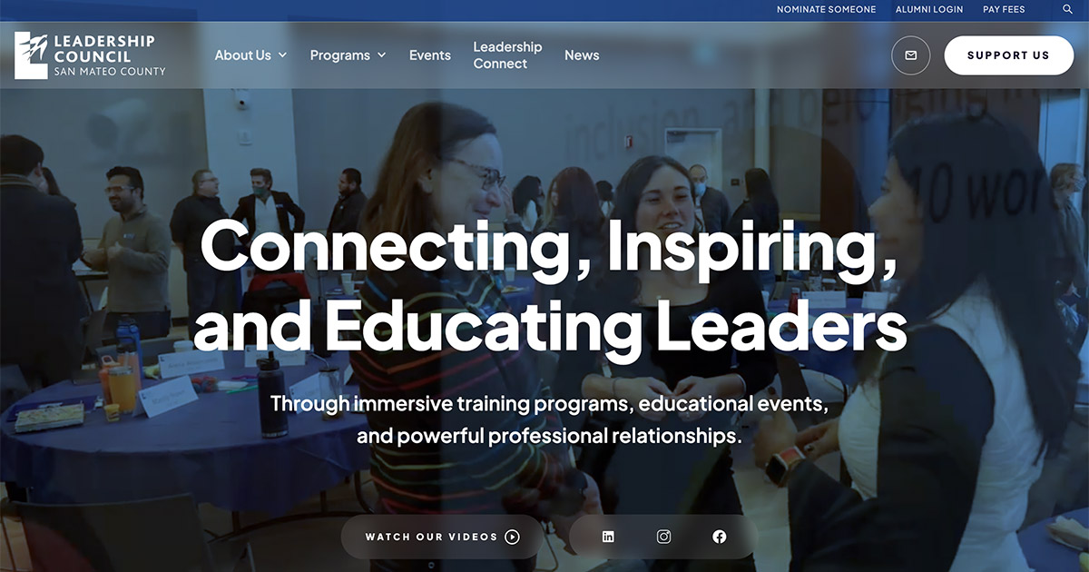 Leadership Council San Mateo County logo