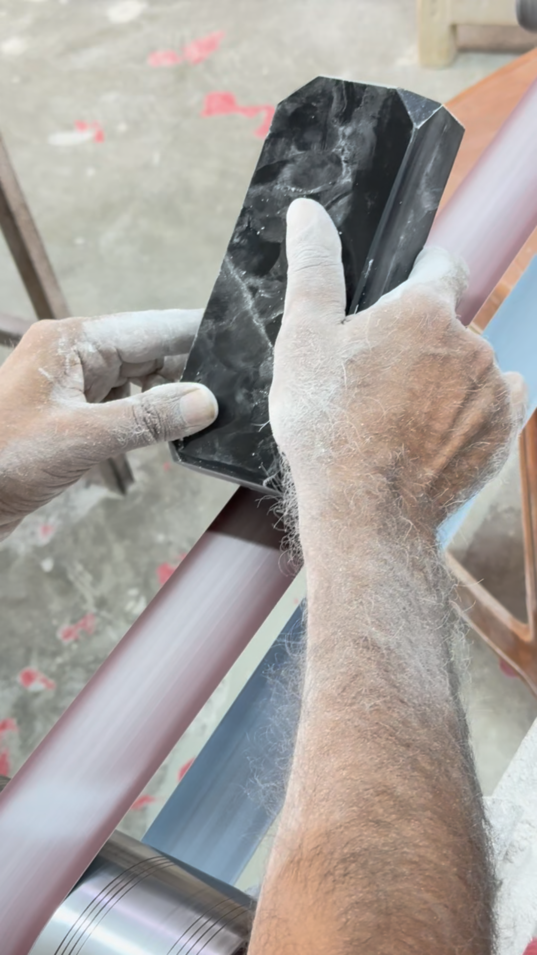 Crystal Arc factory floor overview Dubai