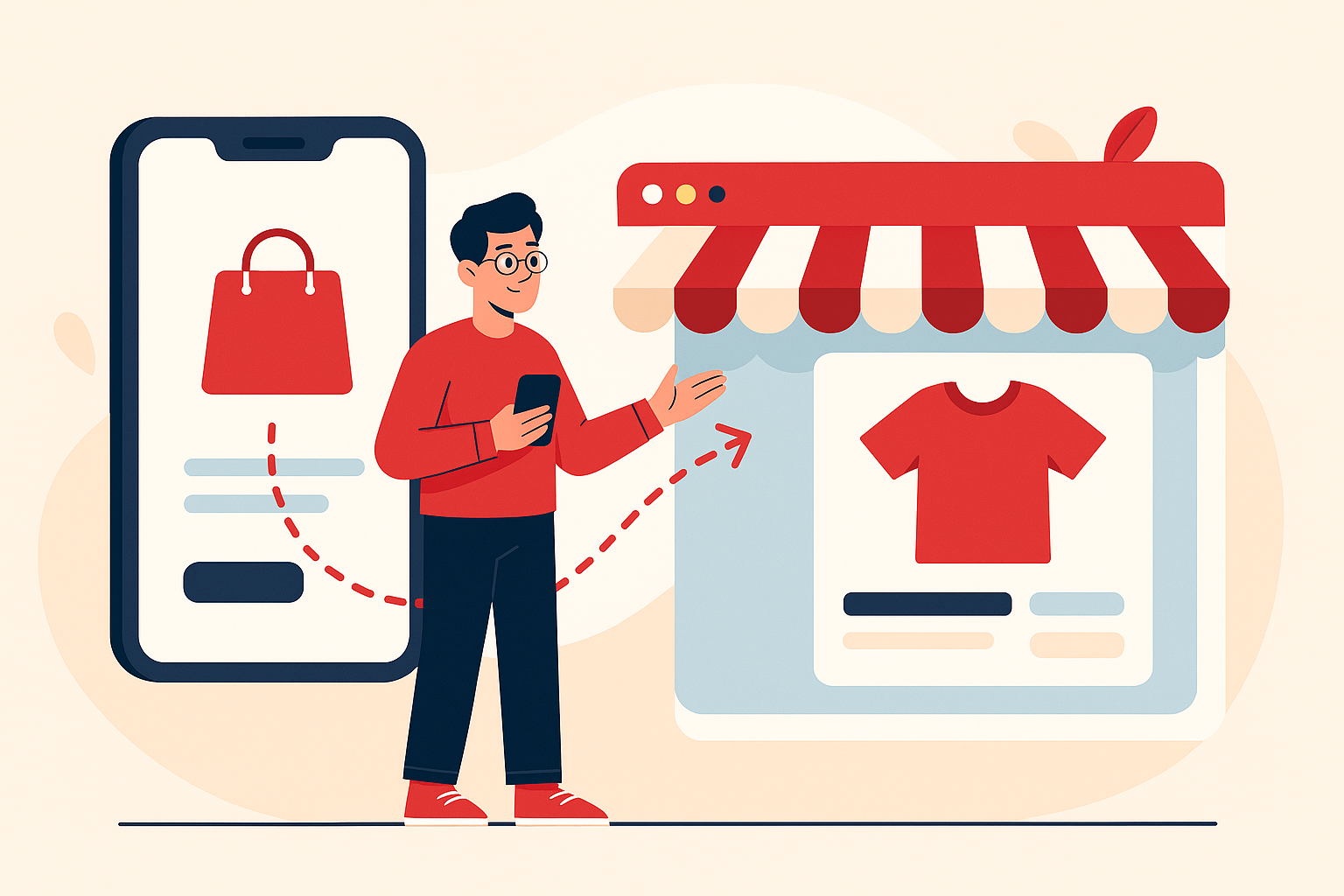 Advantages of a mobile app connected to ecommerce