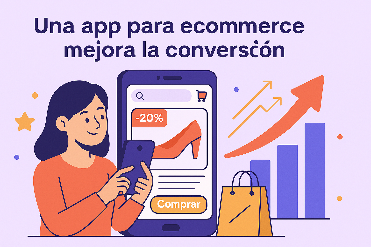 Does an ecommerce app improve conversion? Yes, and here we explain why