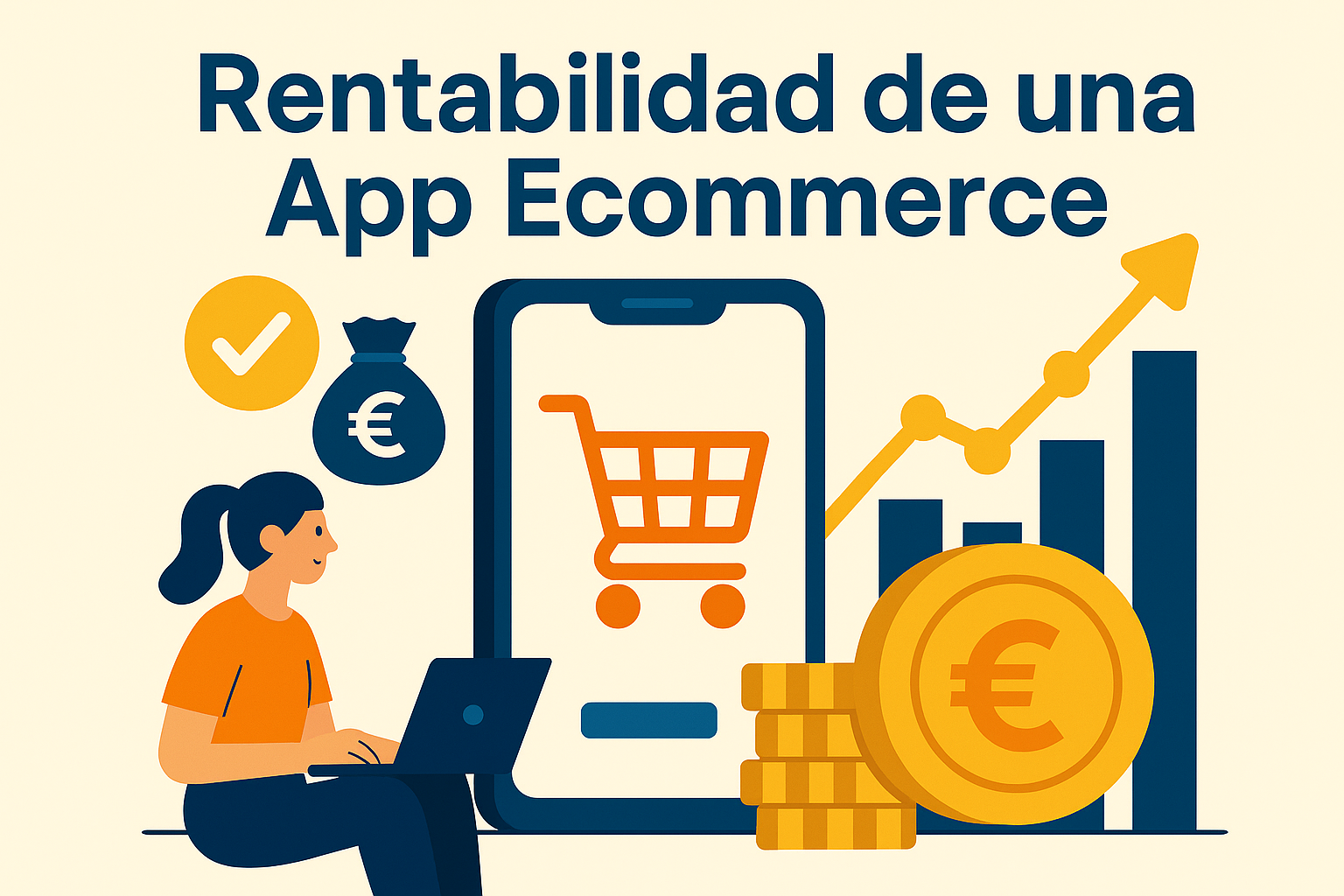 ¿Qué rentabilidad puedes obtener a través de tu app ecommerce?