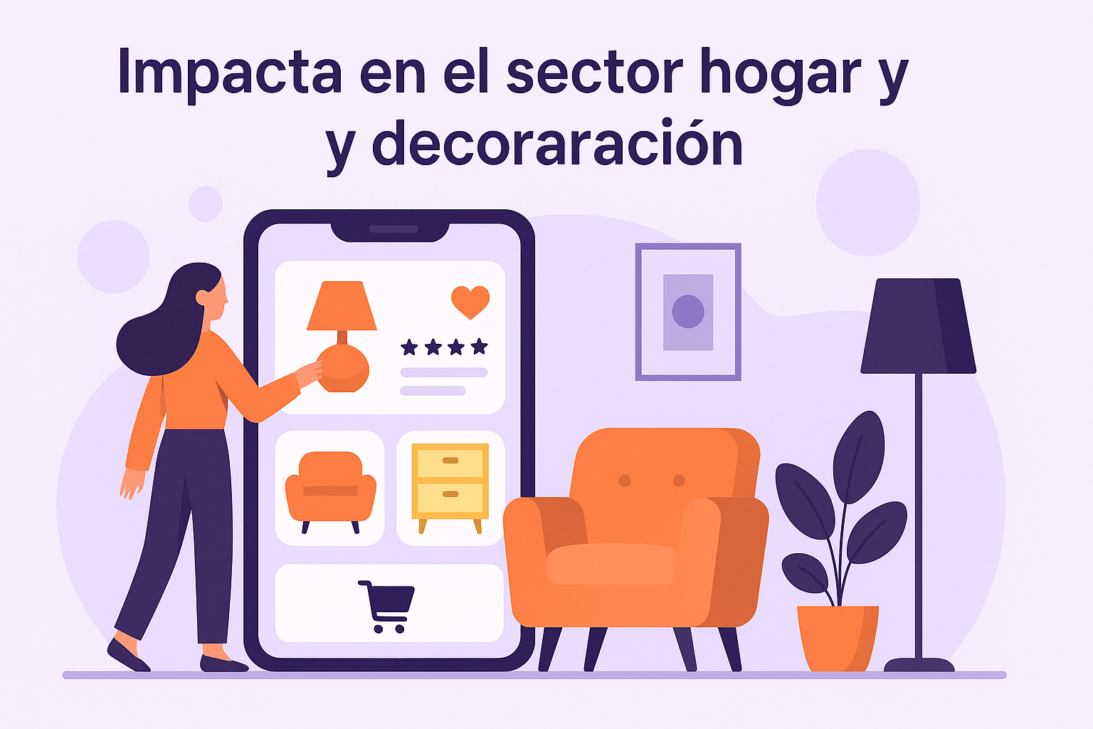 How to make an impact on home and decoration from an ecommerce app