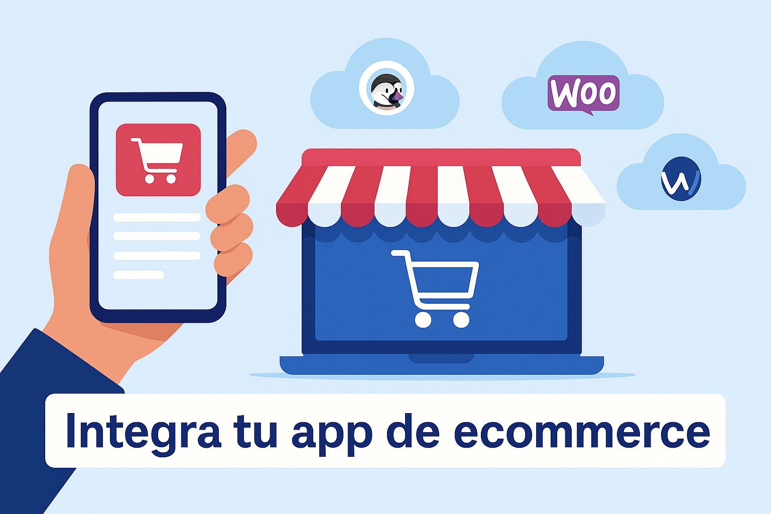 Cómo integrar tu app con Shopify, PrestaShop o WooCommerce