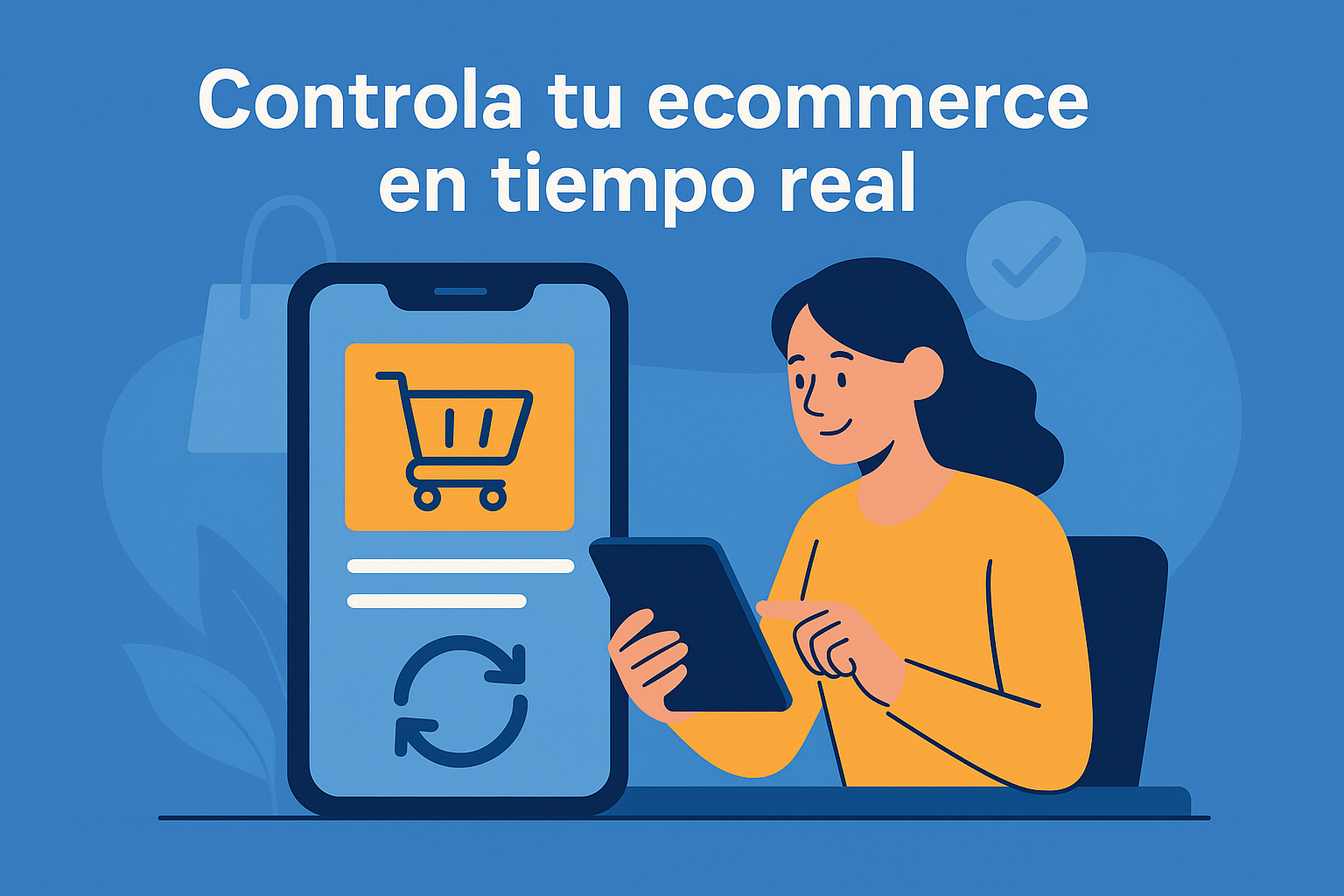 Controla tu ecommerce desde una app que se actualiza al instante