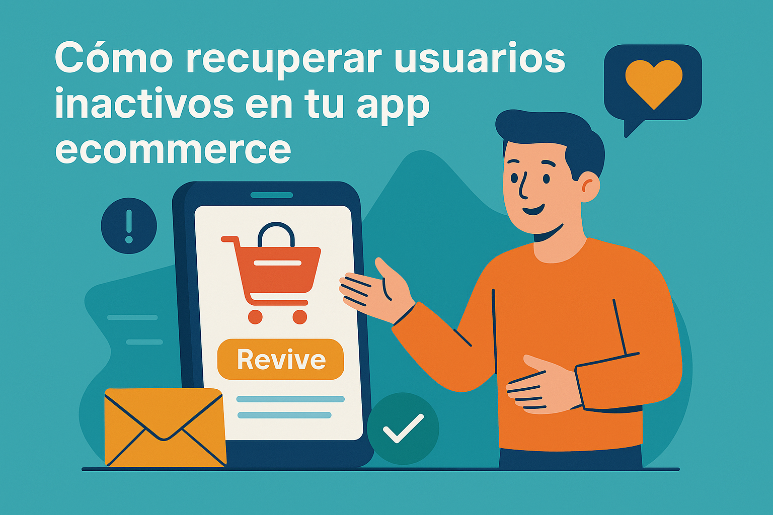 Cómo recuperar usuarios inactivos en tu app ecommerce