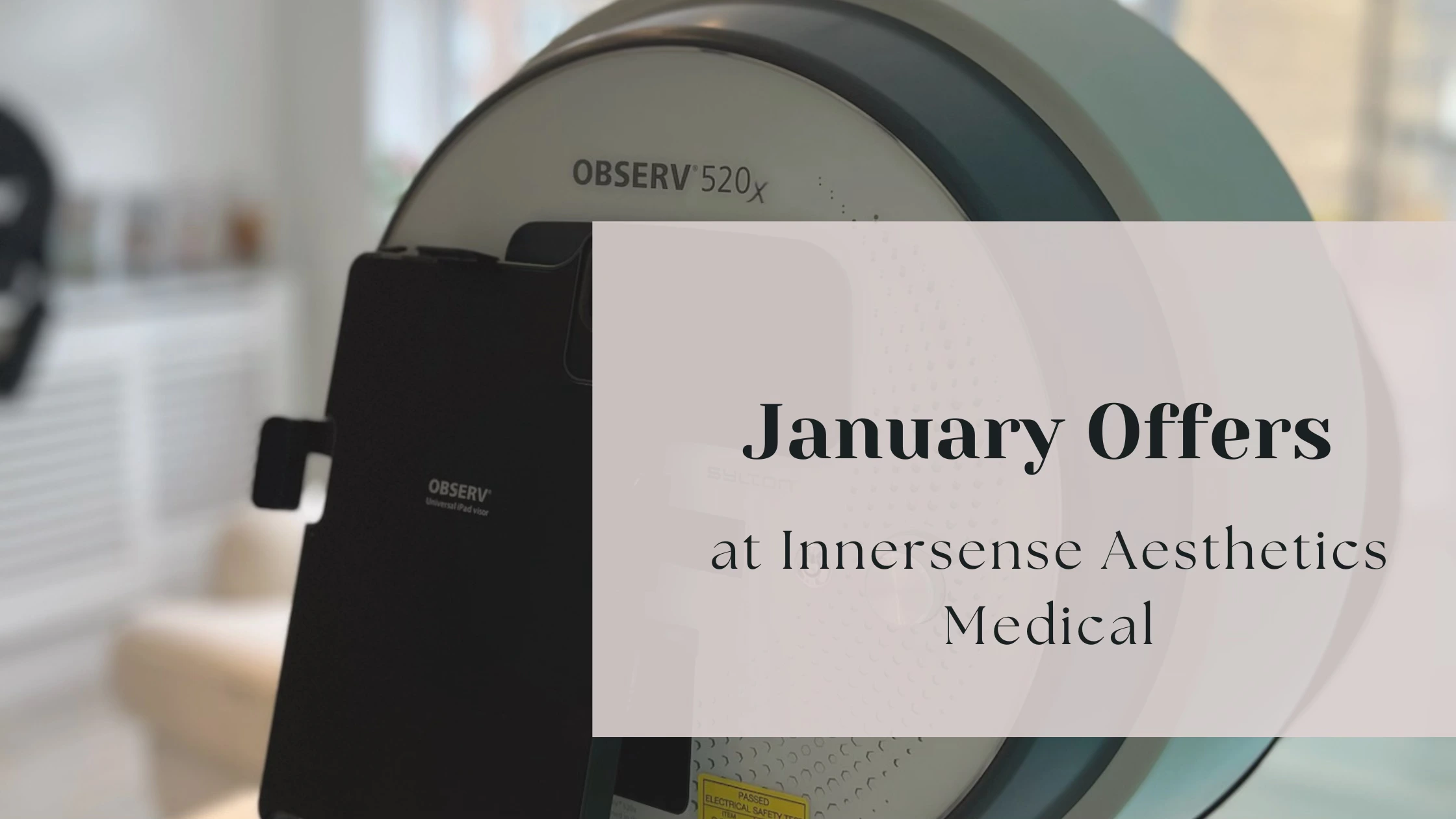 an image on the observation 520x skin scanner 