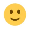 Smileys med vänliga ögon och leende mun symboliserar varumärkes positivitet och lyckosamma interaktioner, vanliga i digital kommunikation inom marknadsföring och varumärkesbyggande för en glad kundupplevelse.