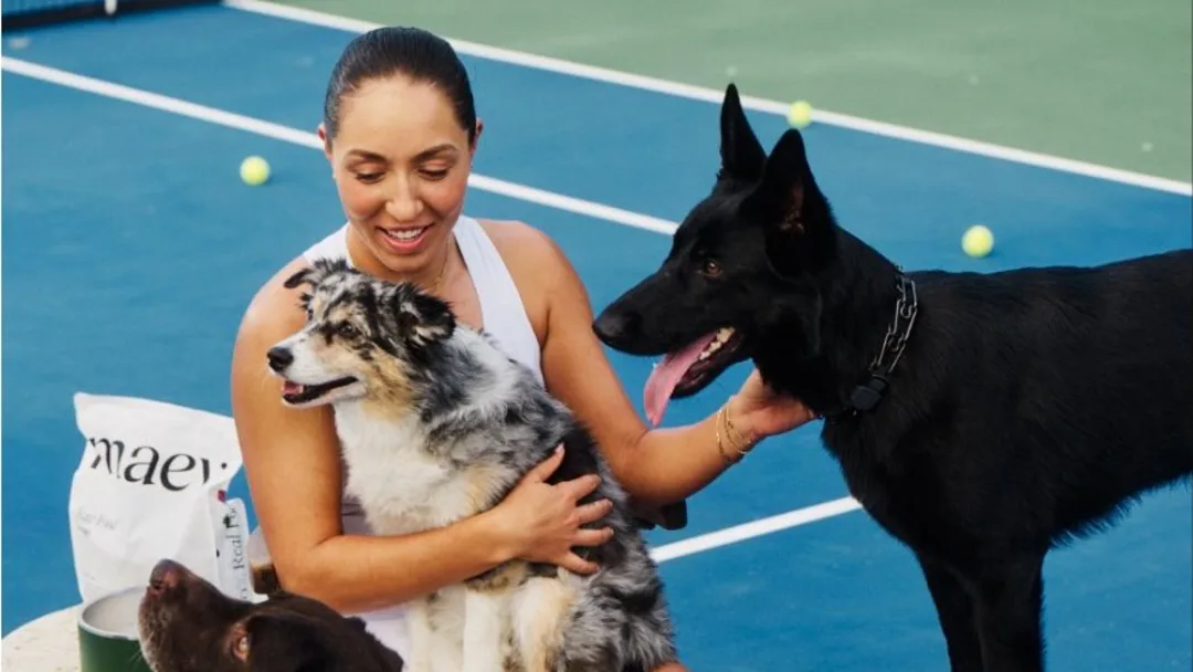 Jessica Pegula partners with Maev to serve up premium dog food
