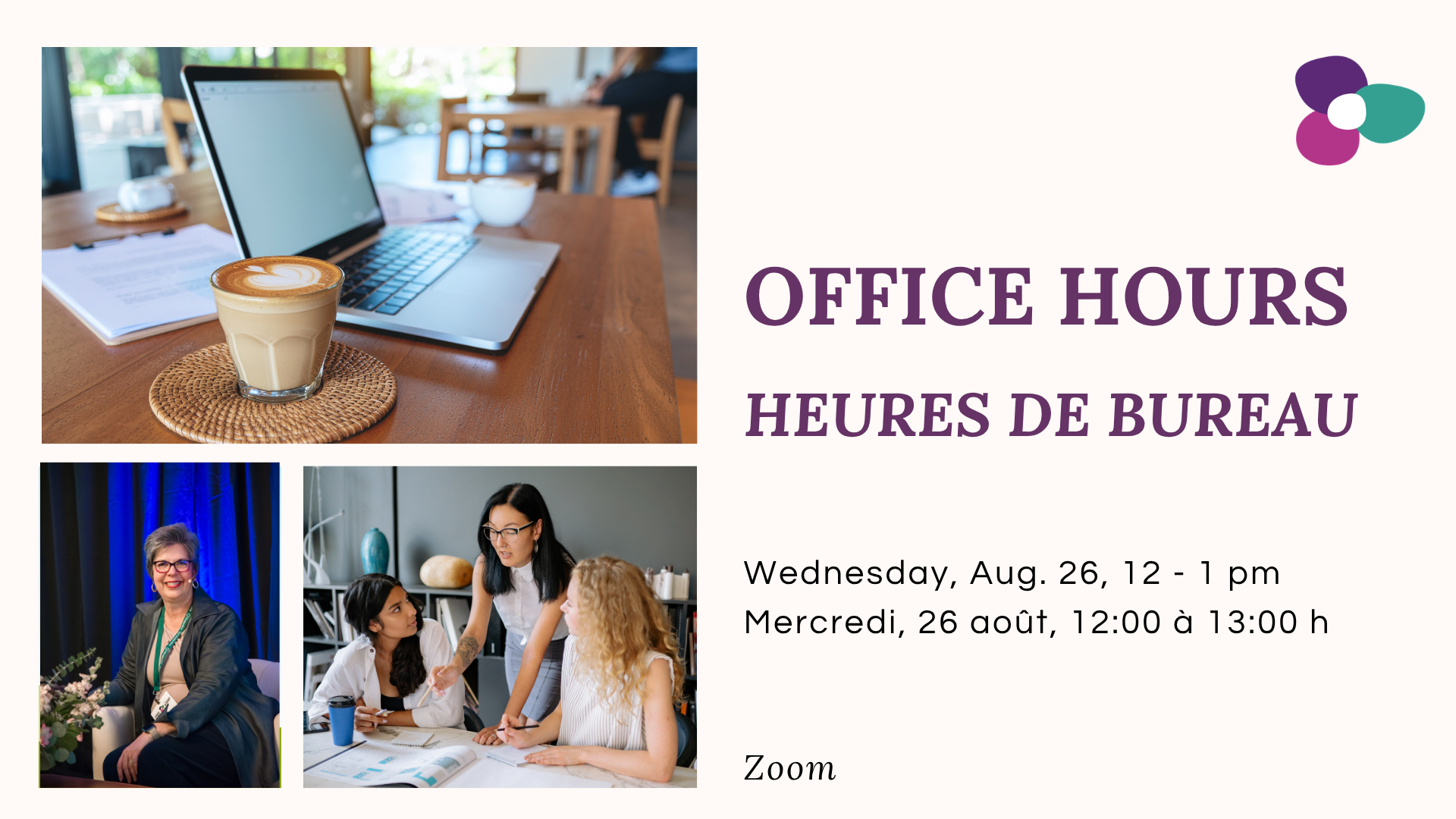 Heures de bureau - Membres du Inner Circle (Août)