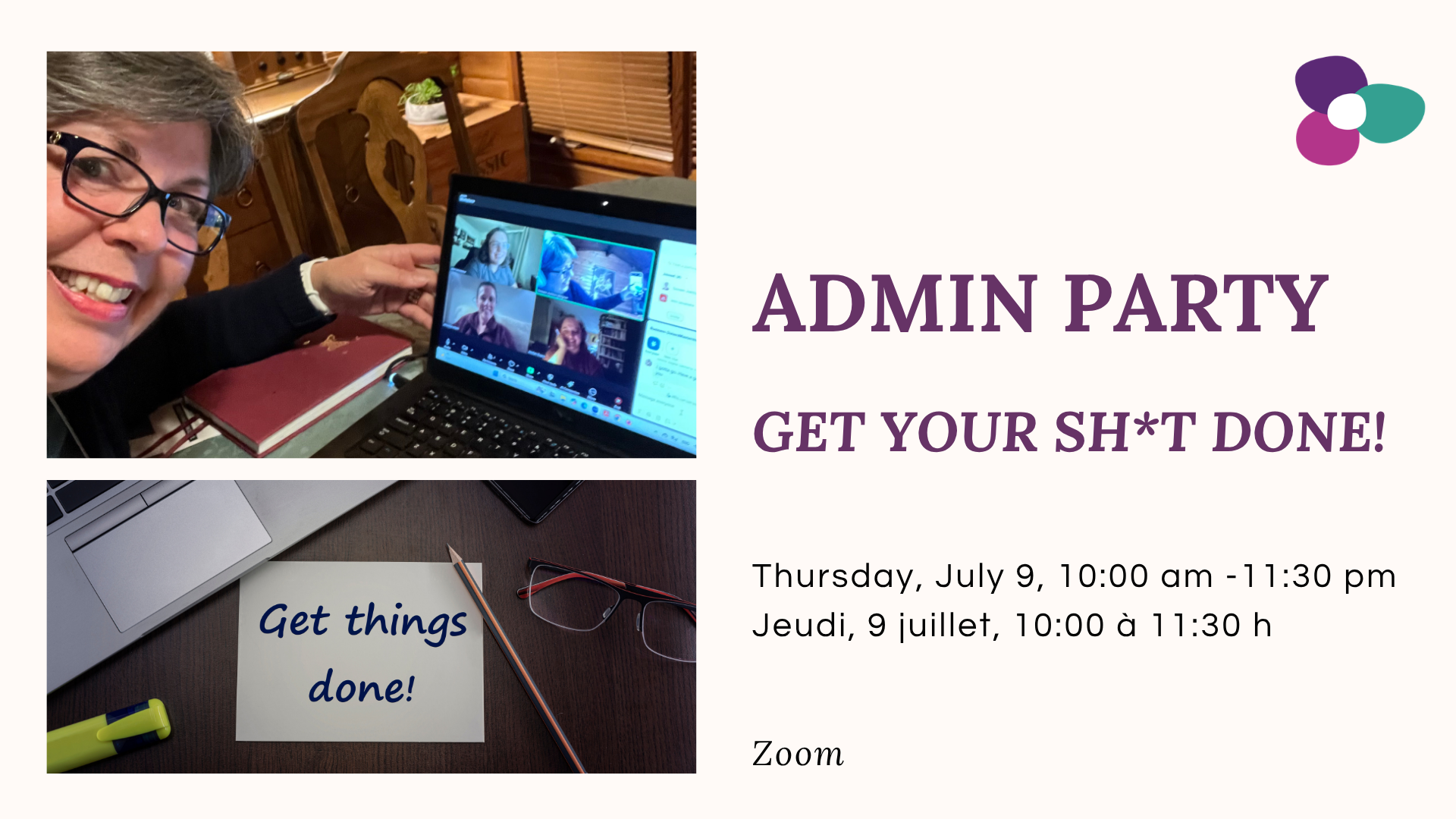 Admin Party - pour que tout soit réglé !  (Juillet)
