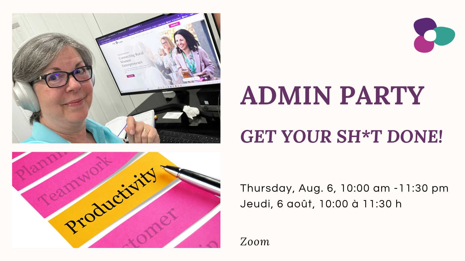 Admin Party - pour que tout soit réglé (Août)