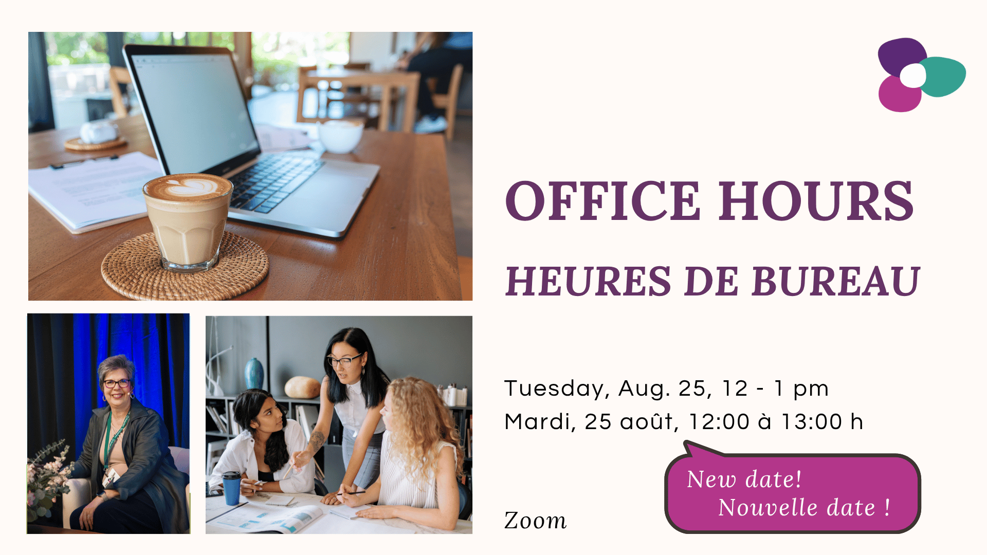 Heures de bureau - Membres du Inner Circle (Août)