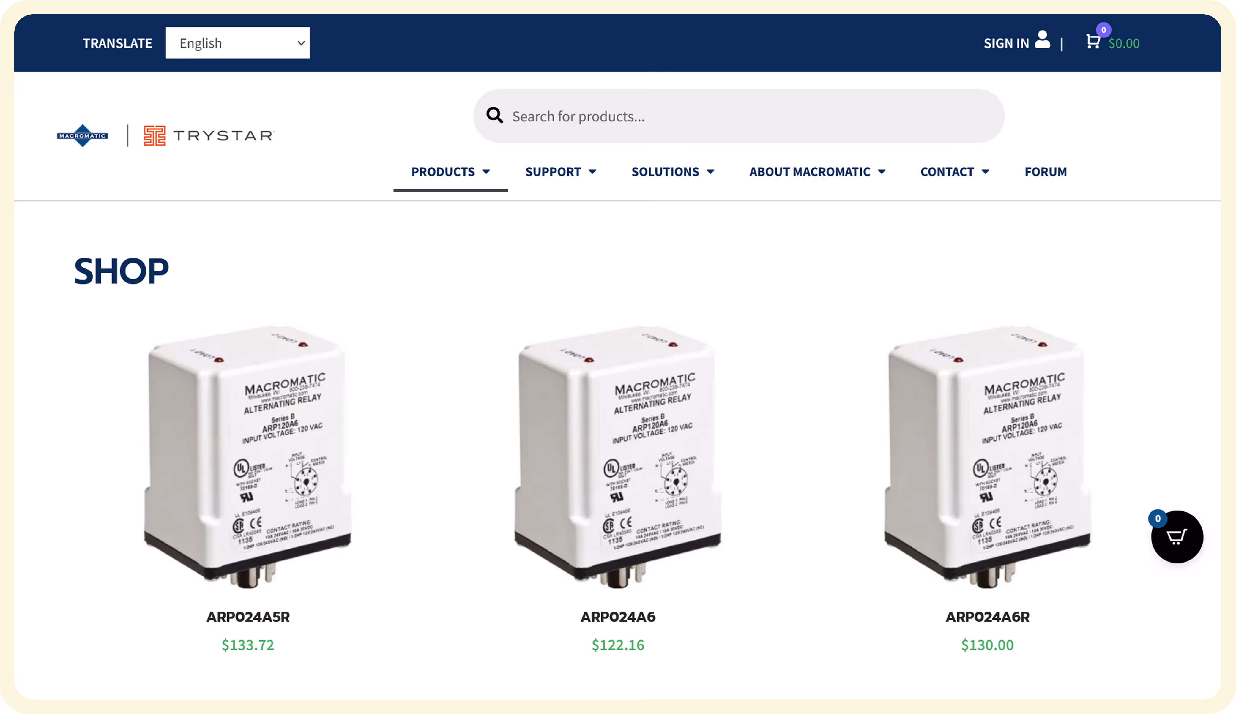 Macromatic Industrial Control Solutions