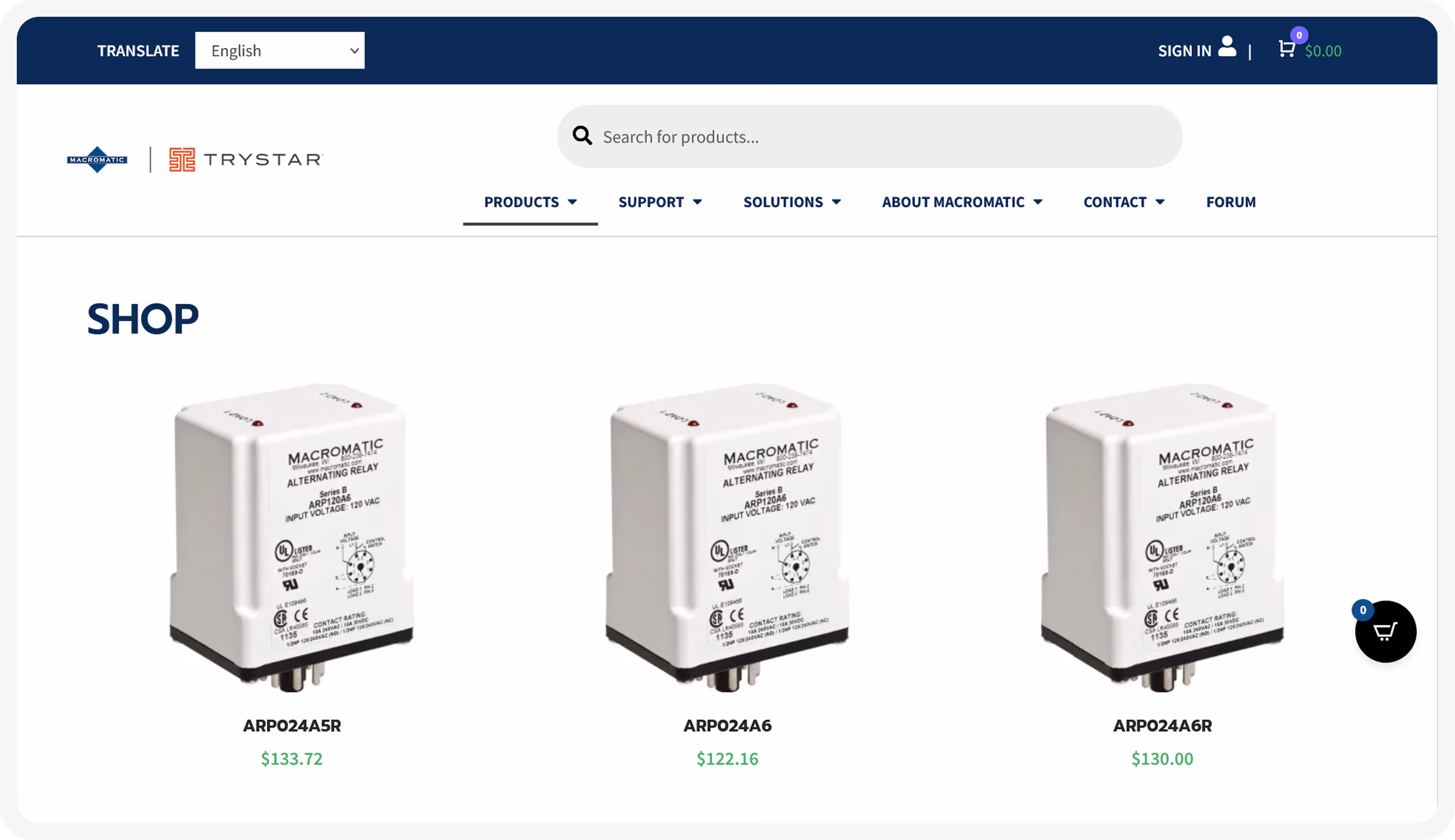 Macromatic Industrial Control Solutions