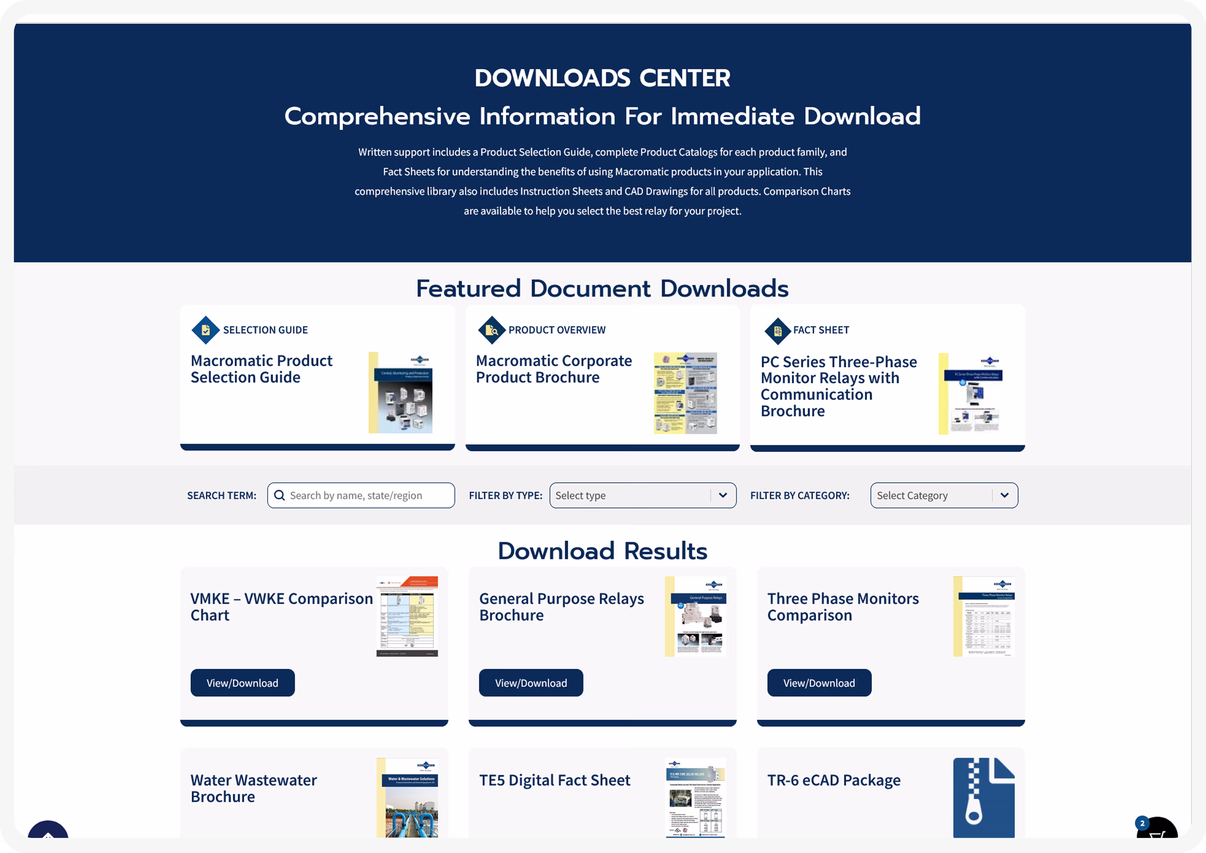 Macromatic – Industrial Control Solutions