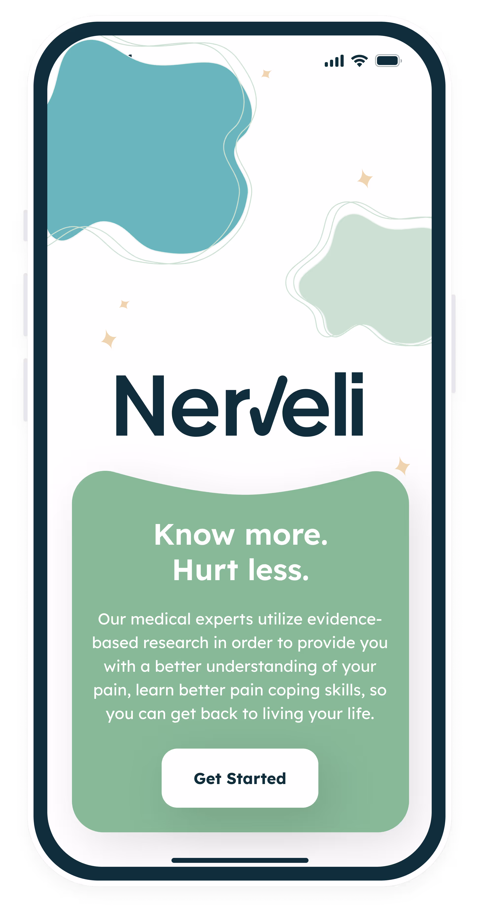 Nerveli – Personalized Pain Management Platform