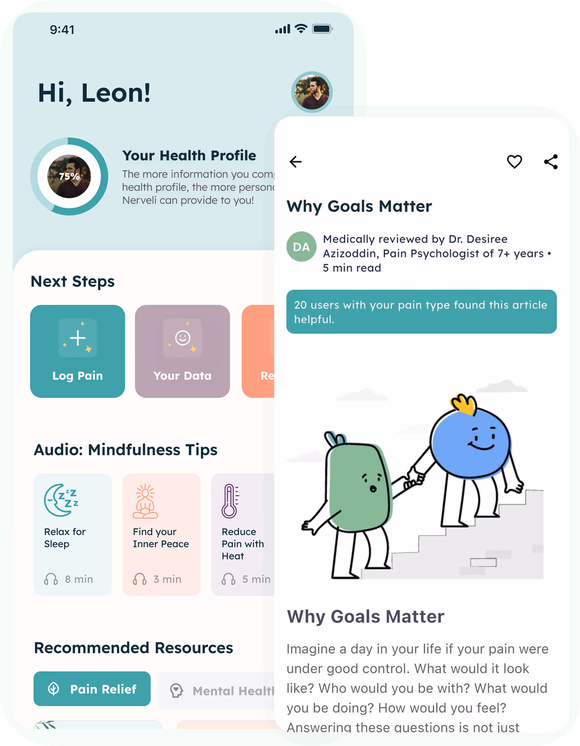 Nerveli – Personalized Pain Management Platform