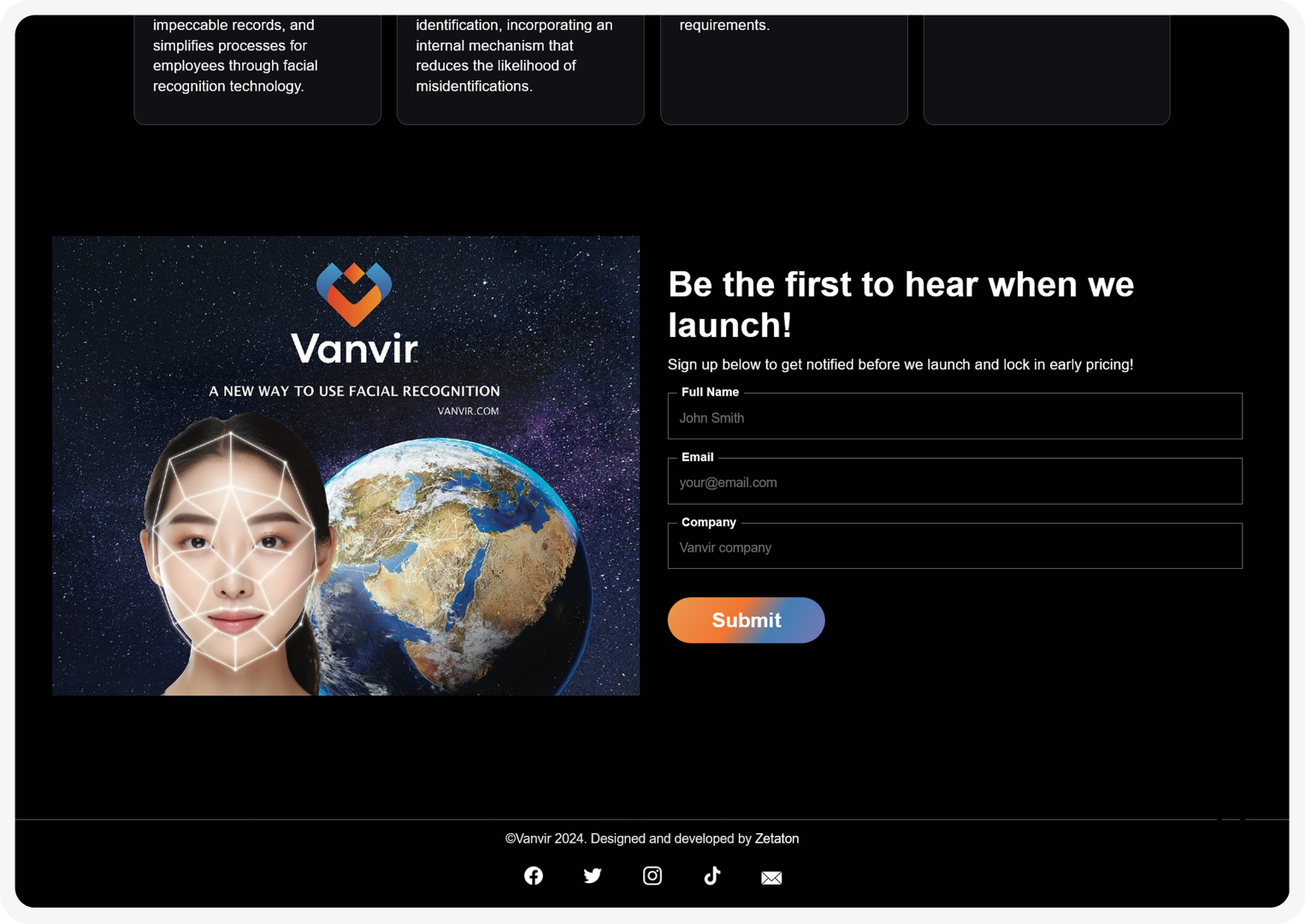 Vanvir – All-in-One Security & Operations Management Platform