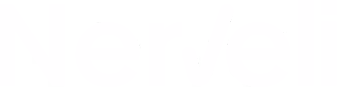 Nerveli logo text in bold white font on transparent background.