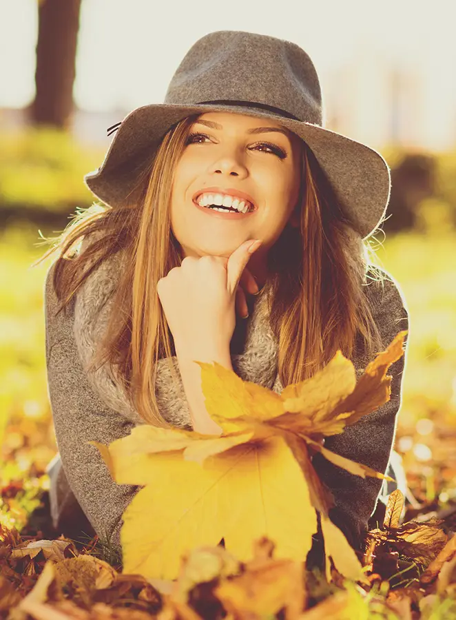 Woman Smiling.