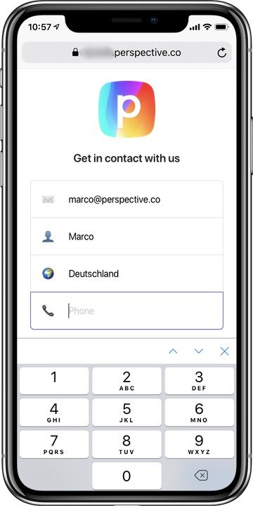 Neues Design des Opt-in Formulars