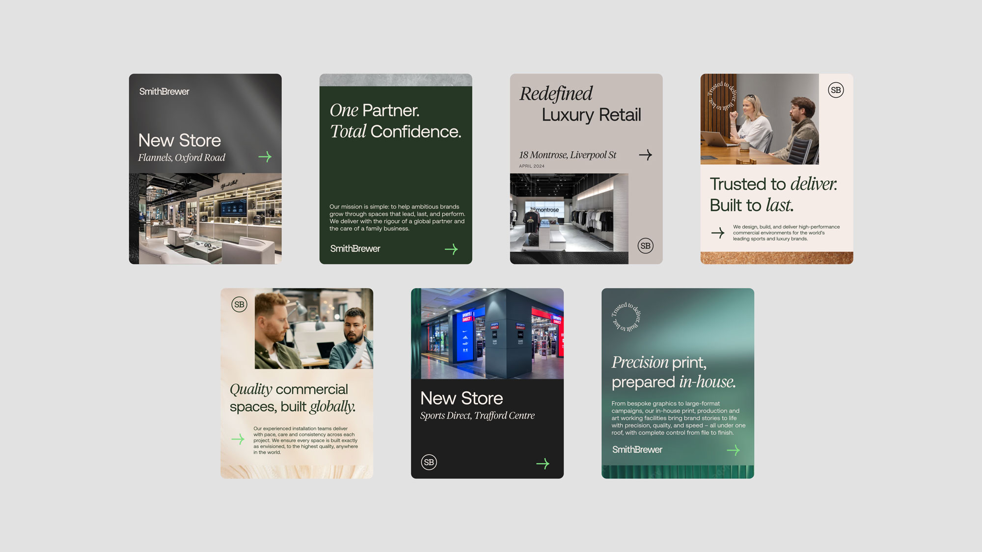 SmithBrewer brand identity social media design Will Burr