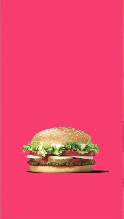 Whopper with animated letters