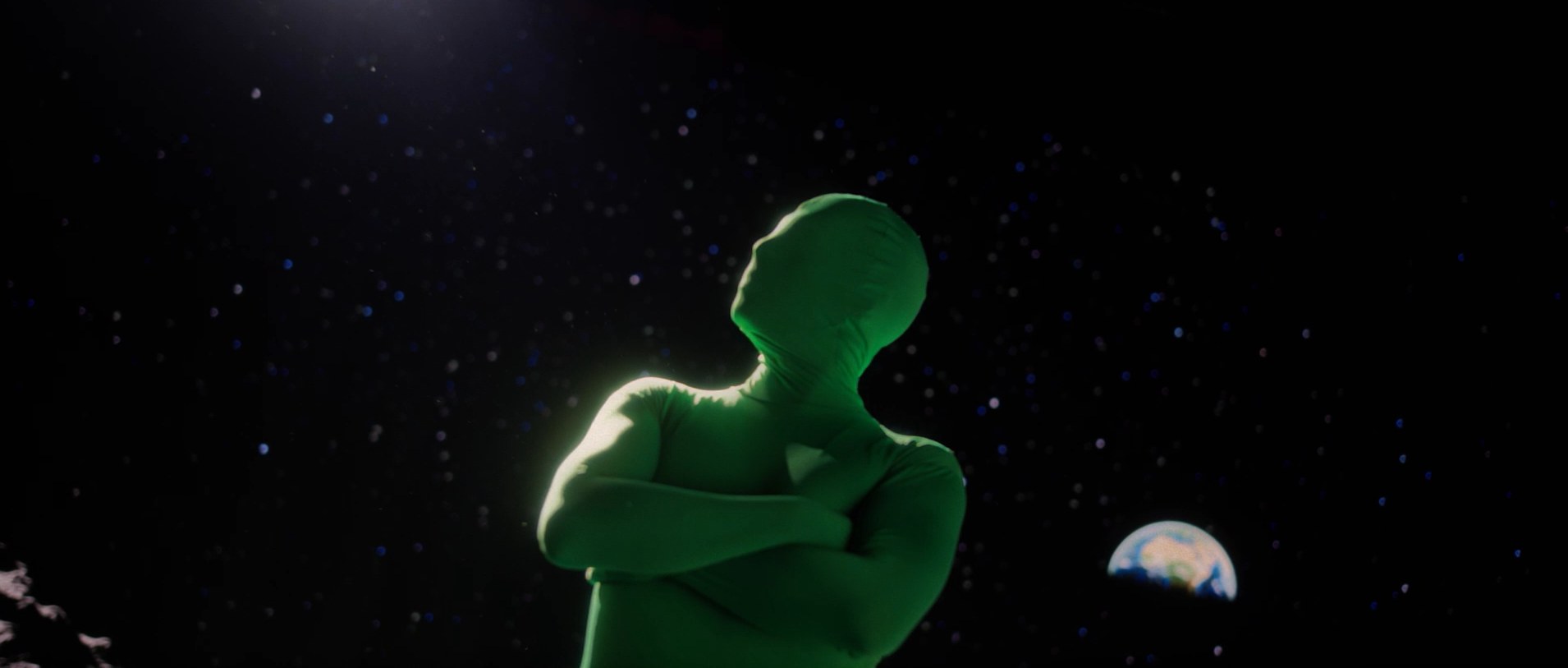 Toyota Leave No Trace, The Green Man alone on the moon