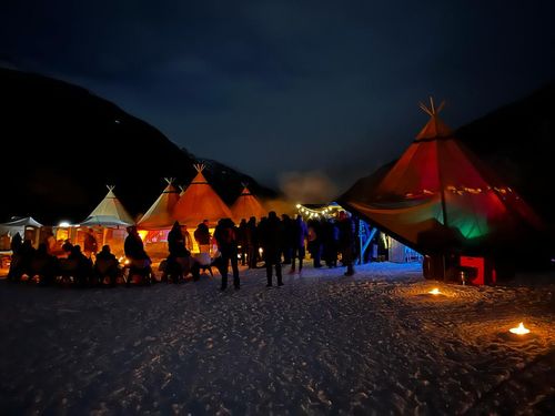 Dîner "Into the Wild" à Vallorcine