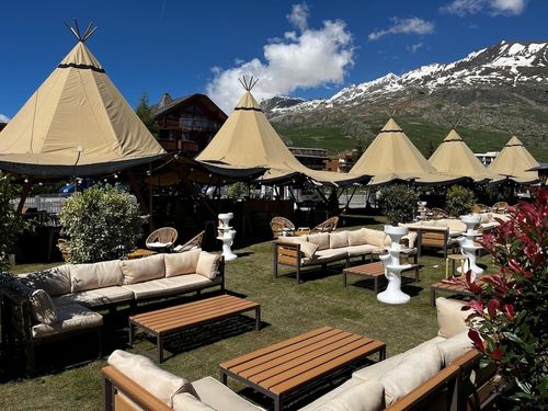 Garden Party à 1860m d'altitude