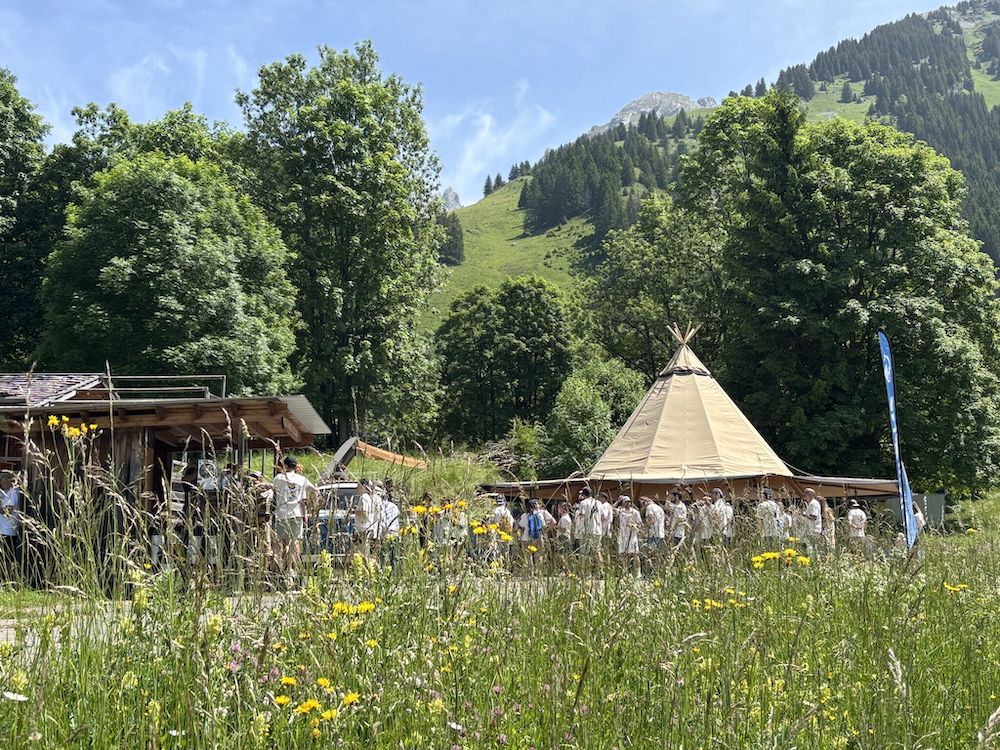 Déjeuner champêtre en montagne ?