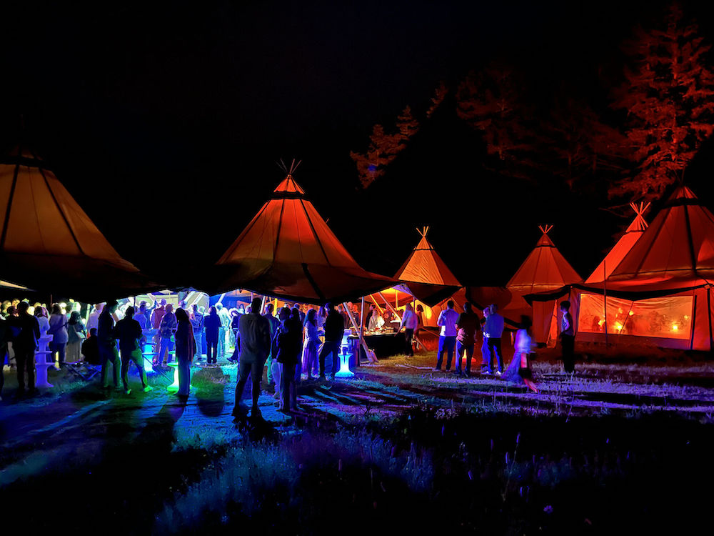 Soirée de gala à Vallorcine... 380 participants !