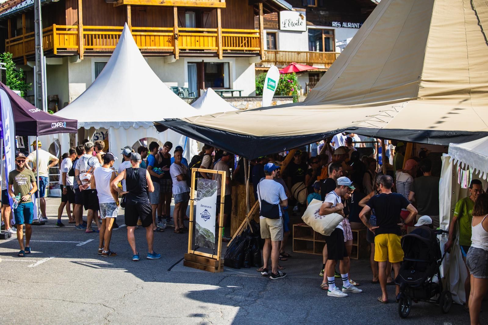 Après la Haute Savoie, notre tipi Asics prend la direction de la Savoie