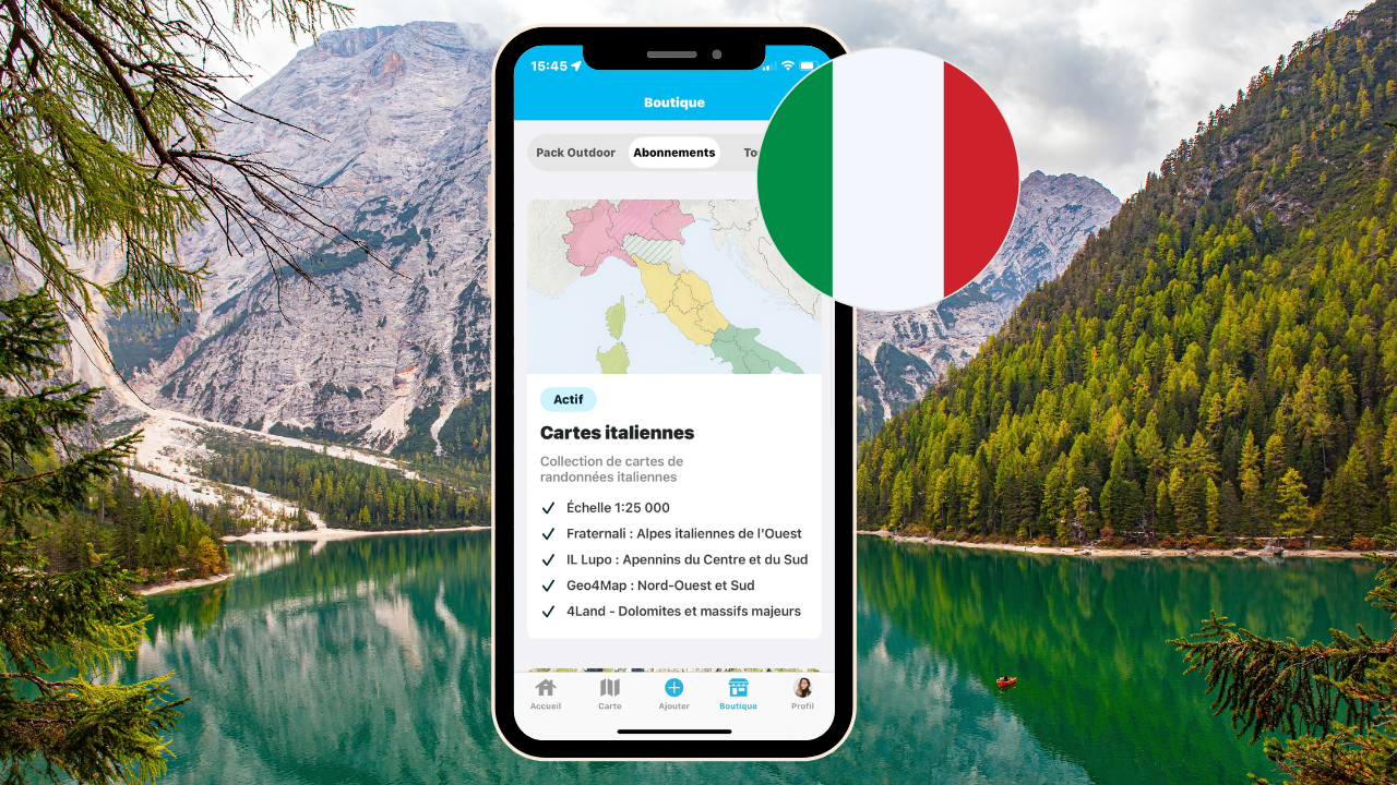 Un seul abonnement qui réunit les meilleures cartes en Italie