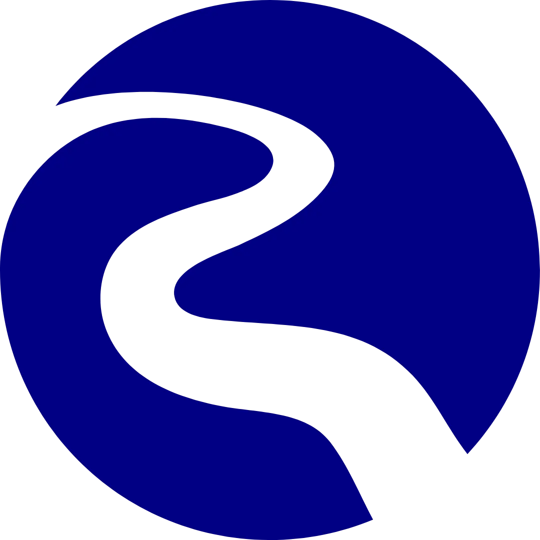 Navy The Current logo without text