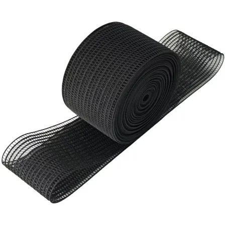 Bandage, mask earloop tape and support band samples for machine crochet production