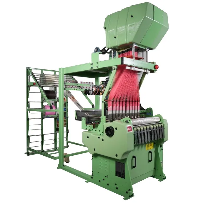 Jacquard needle loom machine for woven tape and pattern tape