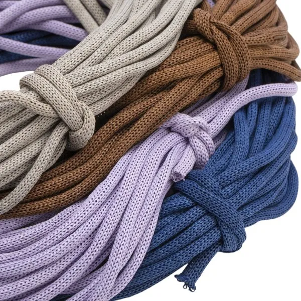 Soft knitted rope