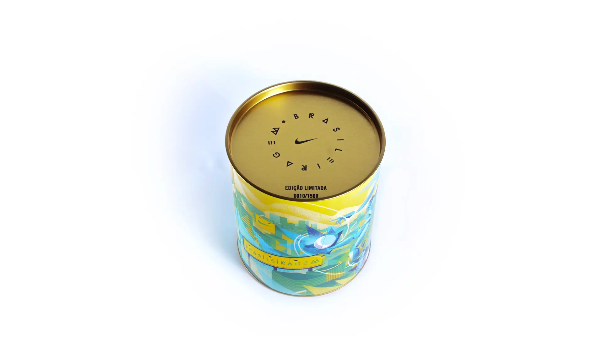 Detail of illustration applied to product packaging.