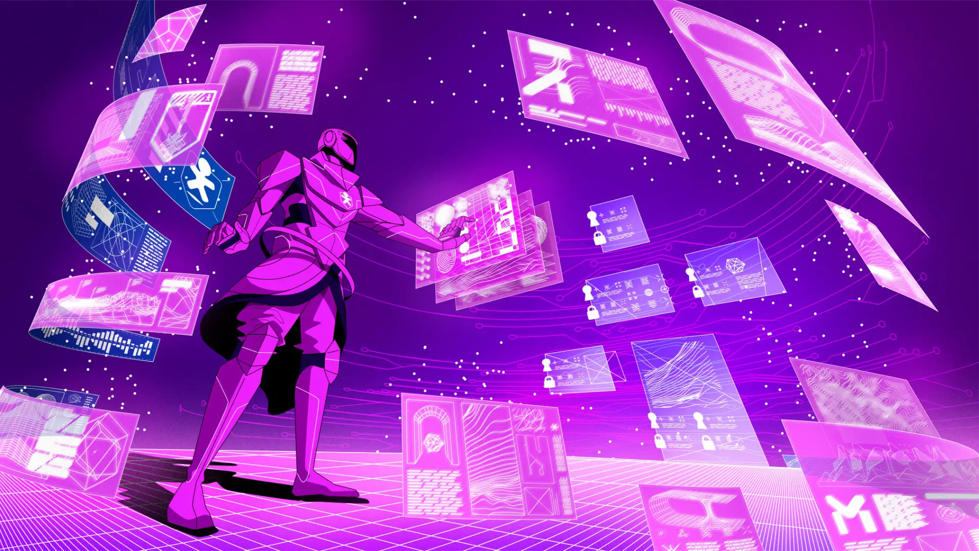 Crest design symbolizing one of the key areas in Vivo’s digital security efforts.