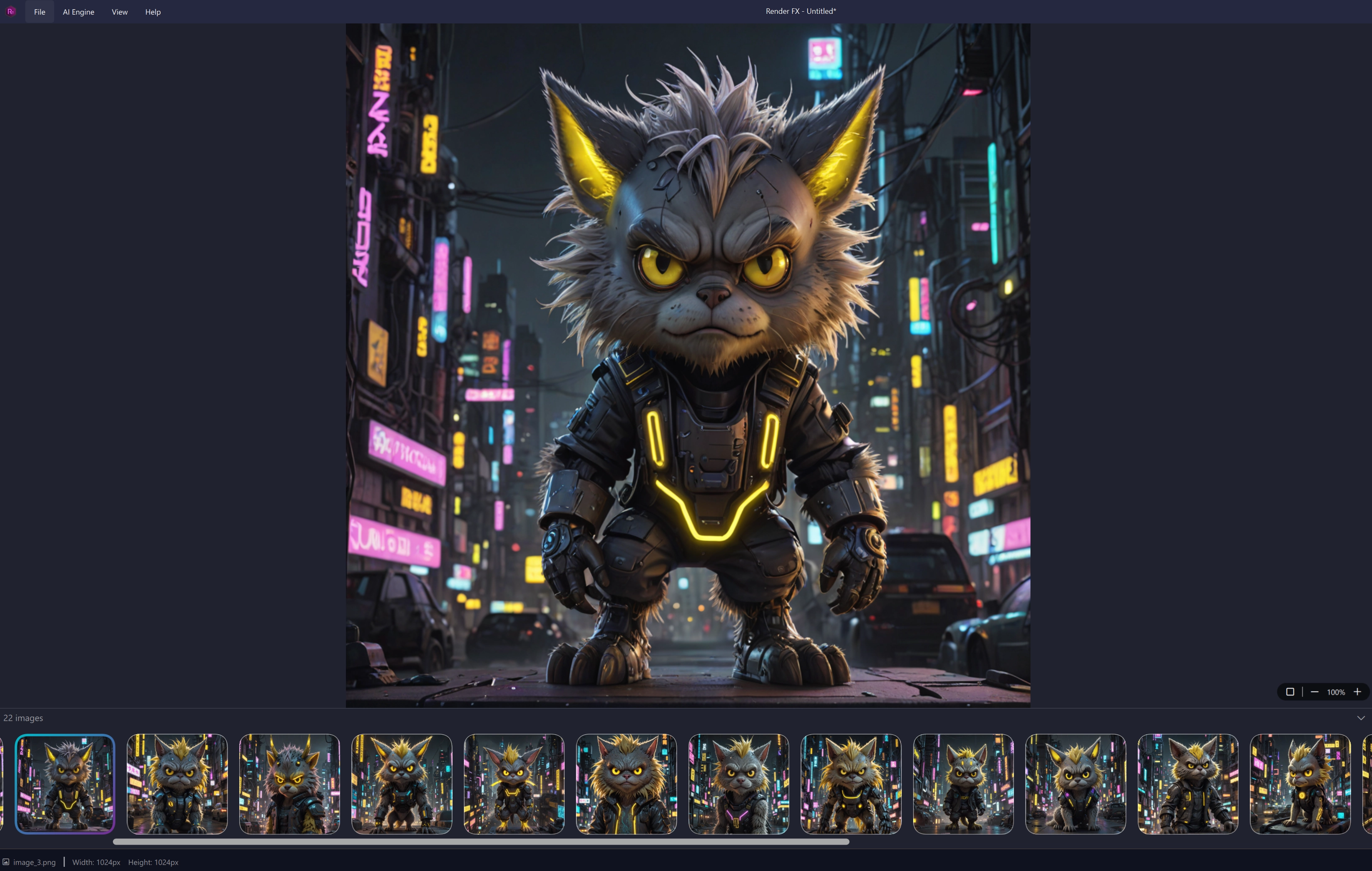 Multiple image variations