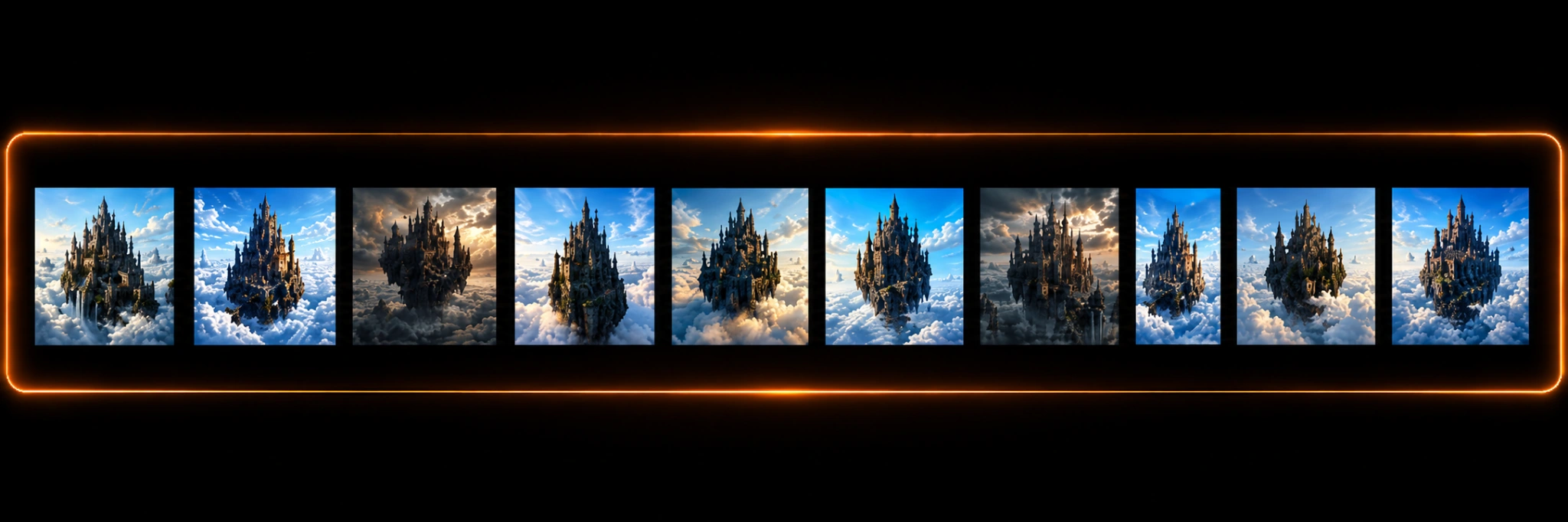 10 examples of cloud based AI image generation