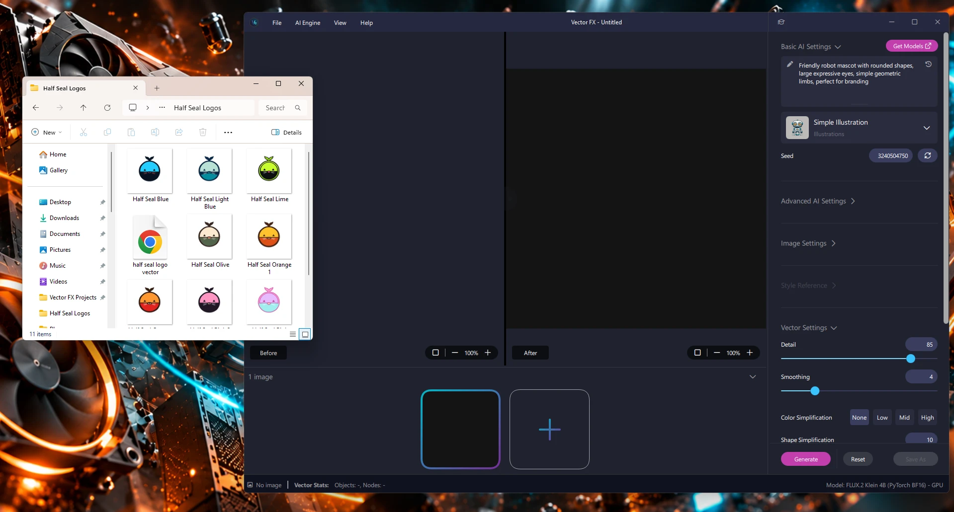 Vector FX UI: Import