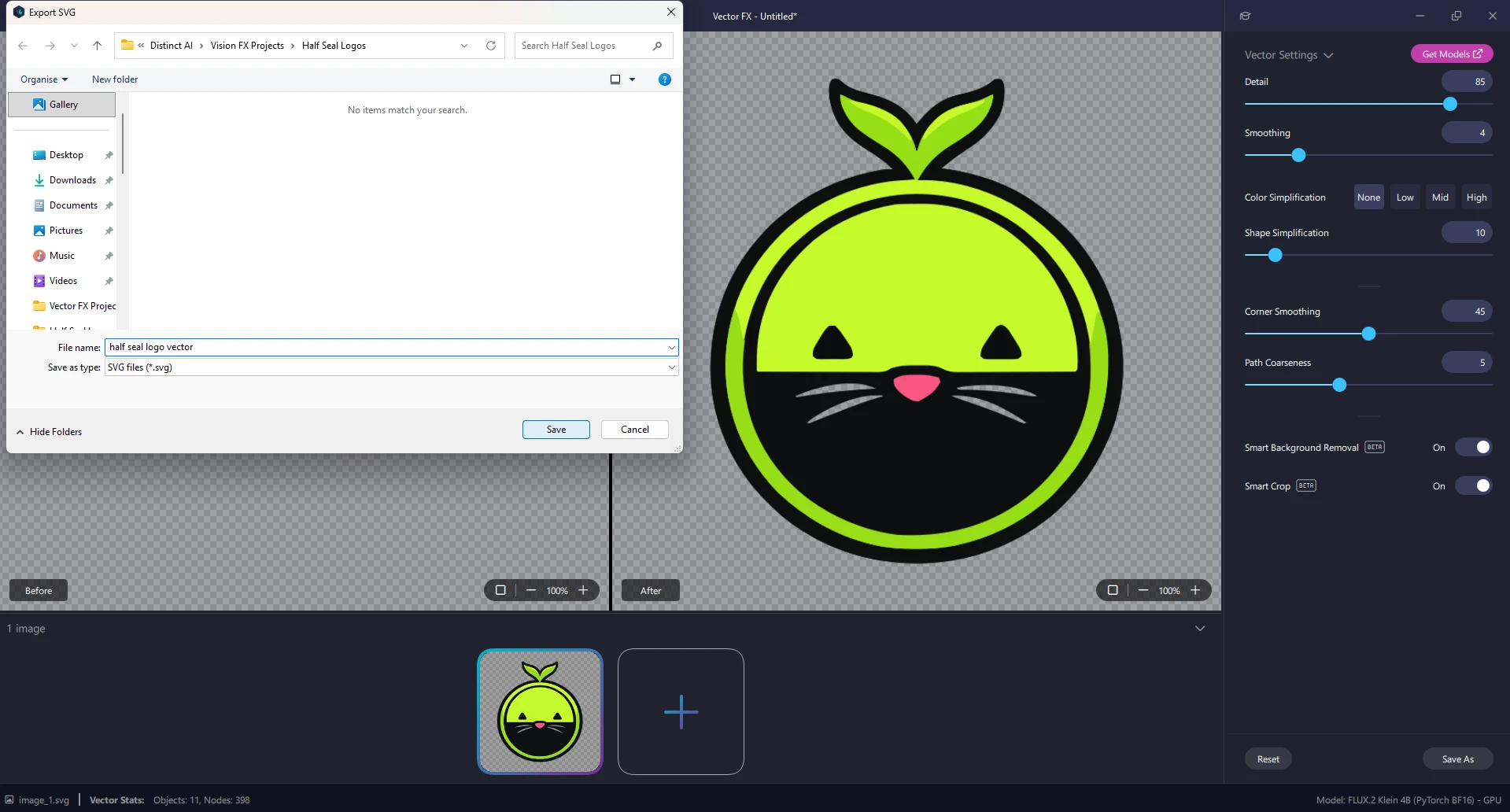 Vector FX - smart features