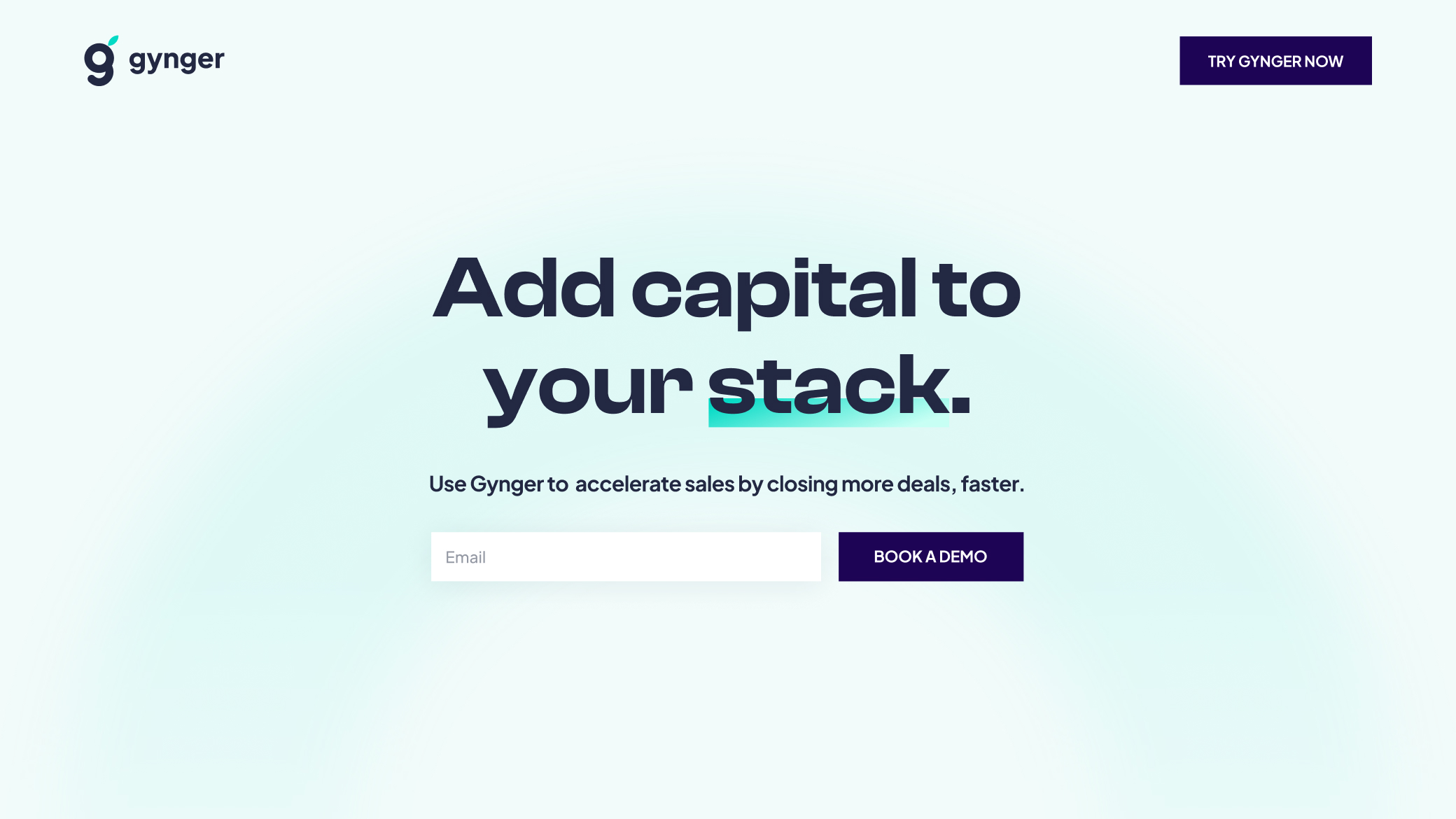 Gynger's Rebrand + Website Redesign