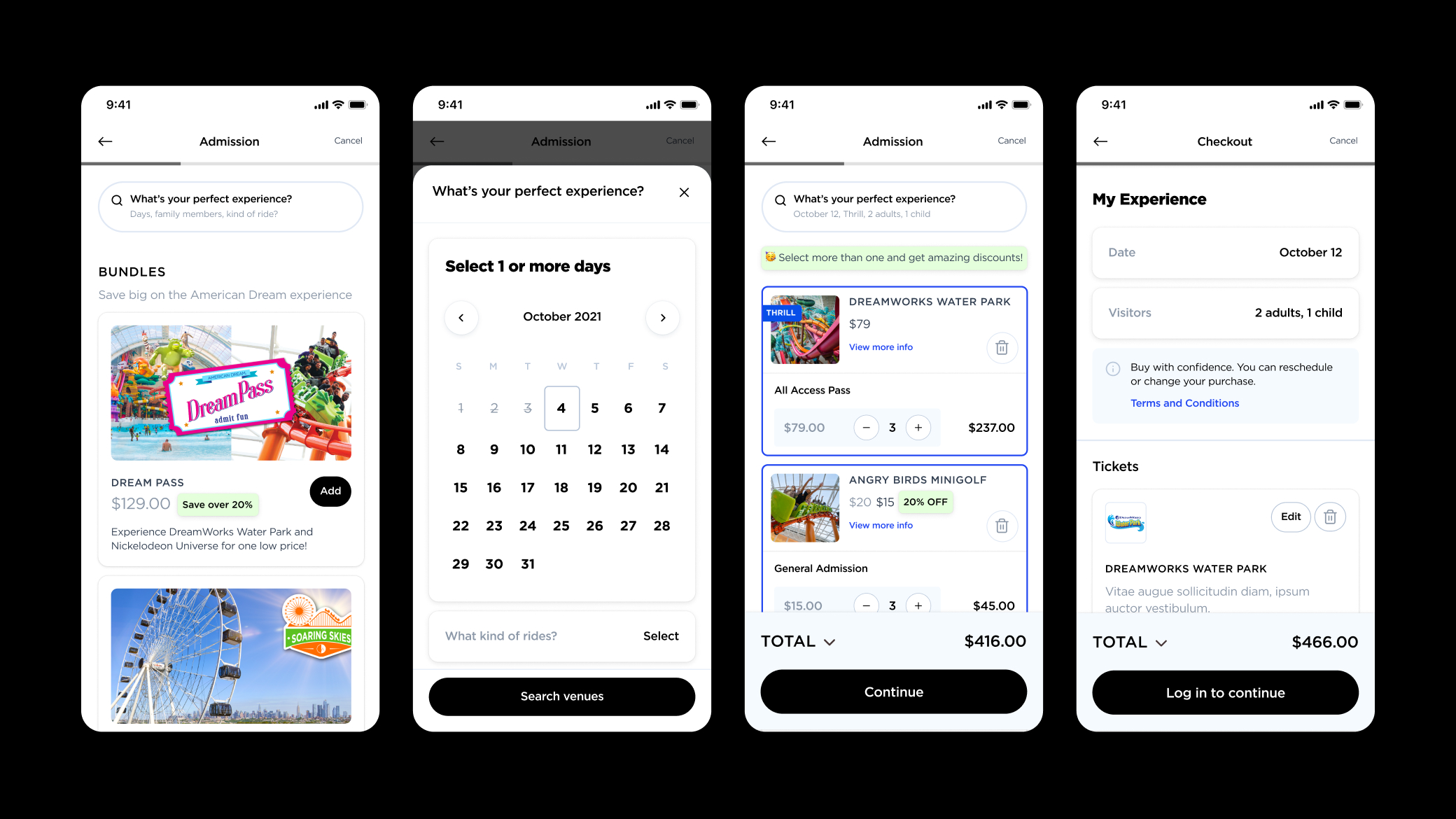 Multi product checkout