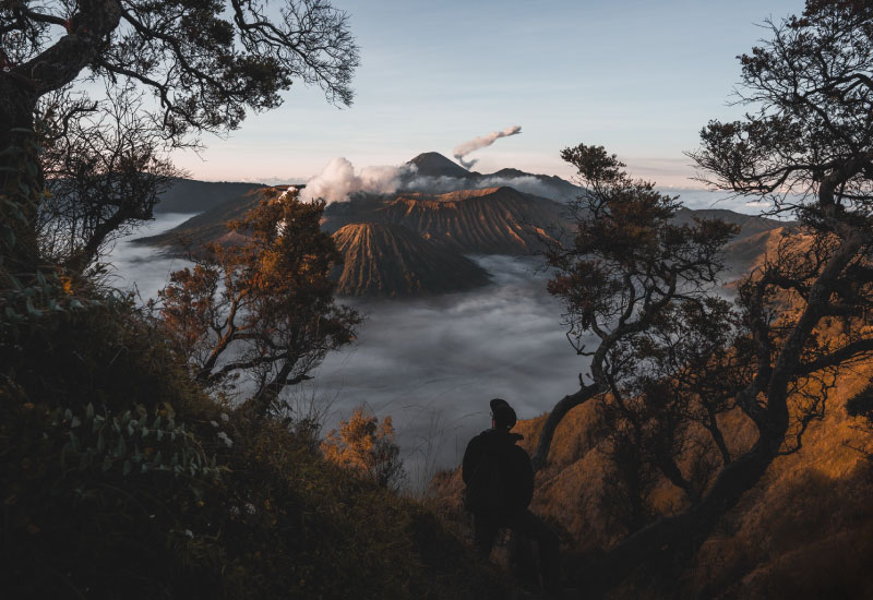 A stunning photo of mount Bromo