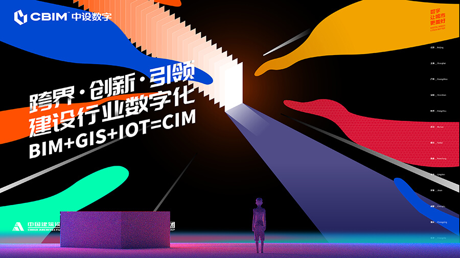 Key vision for a event which is a BIM conference in China